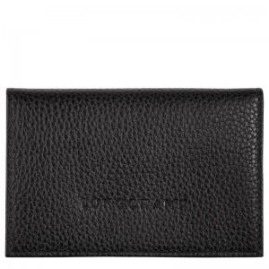 Porte-Cartes Longchamp Le Foulonné Homme Noir | 3870-WSBTP