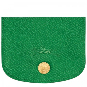 Porte-Cartes Longchamp Épure Femme Vert | 2871-YNHIU