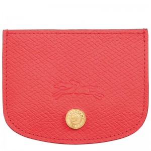 Porte-Cartes Longchamp Épure Homme Rouge | 7890-OSEVP