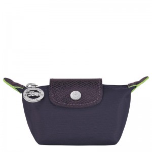 Porte-Monnaie Longchamp Le Pliage Green Femme Violette | 5164-XRCDQ