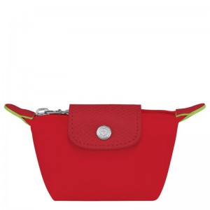 Porte-Monnaie Longchamp Le Pliage Green Femme Rouge | 1480-FSRHU