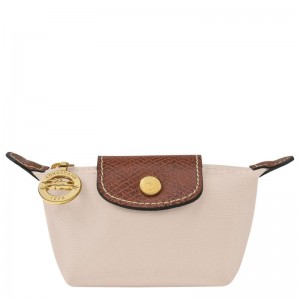 Porte-Monnaie Longchamp Le Pliage Original Femme Blanche | 9436-UDLGS