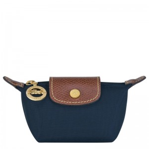 Porte-Monnaie Longchamp Le Pliage Original Femme Bleu Marine | 2461-OUWBR