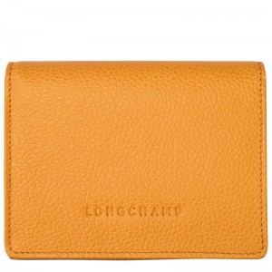 Portefeuilles Longchamp Le Foulonné Homme Abricot Orange | 8073-KPXDC