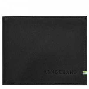 Portefeuilles Longchamp sur Seine Homme Noir | 0821-LERMF