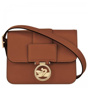 Sac Bandoulière Longchamp Box-Trot S Femme Marron | 0823-CMPUQ