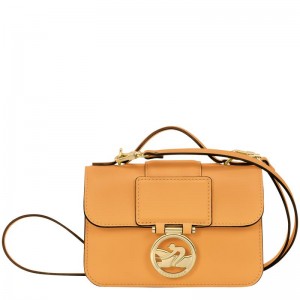 Sac Bandoulière Longchamp Box-Trot XS Femme Abricot Orange | 3209-YBKAO