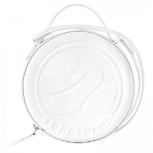 Sac Bandoulière Longchamp Box-Trot XS Femme Blanche | 0458-EVBAR