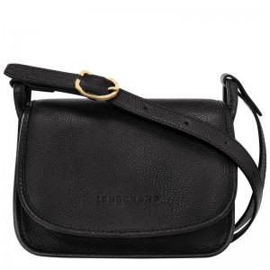 Sac Bandoulière Longchamp Le Foulonné S Femme Noir | 3165-FURXM