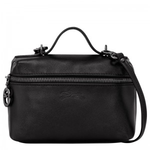 Sac Bandoulière Longchamp Le Pliage Xtra XS Vanity Femme Noir | 6792-UXBPR