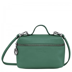 Sac Bandoulière Longchamp Le Pliage Xtra XS Vanity Femme Vert | 7351-IPVQK