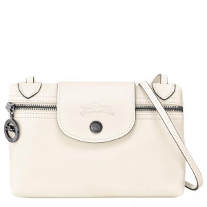 Sac Bandoulière Longchamp Le Pliage Xtra XS Femme Blanche | 5143-MGPBJ