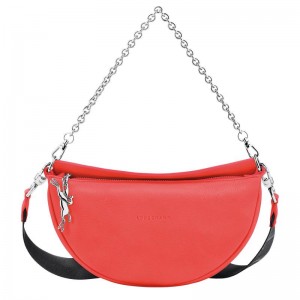 Sac Bandoulière Longchamp Smile S Femme Rouge | 8930-JTVWK