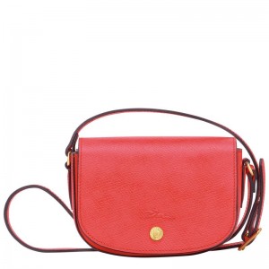 Sac Bandoulière Longchamp Épure XS Femme Rouge | 7483-SEPRB