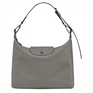 Sac Hobo Longchamp Le Pliage Xtra M Femme Grise | 7908-COFQV