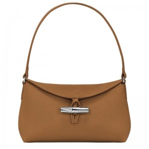 Sac Hobo Longchamp Roseau S Femme Marron | 8659-UMTXY