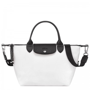 Sac a Main Longchamp Le Pliage Energy S Femme Blanche | 5201-WOYLS