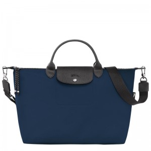 Sac a Main Longchamp Le Pliage Energy XL Femme Bleu Marine | 6431-FKHEL