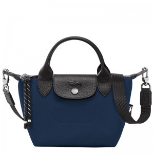 Sac a Main Longchamp Le Pliage Energy XS Femme Bleu Marine | 9458-DNPCW