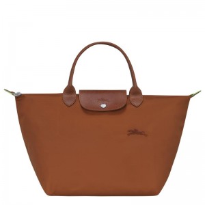 Sac a Main Longchamp Le Pliage Green M Femme Marron | 3614-SGCER