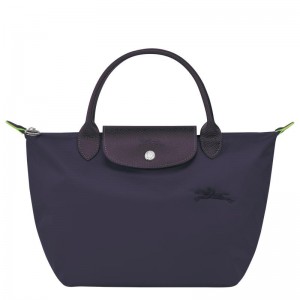 Sac a Main Longchamp Le Pliage Green S Femme Violette | 7391-LDCAV