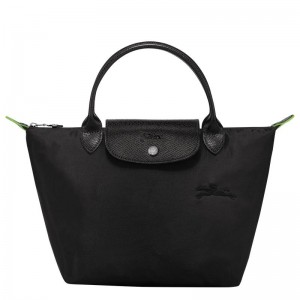 Sac a Main Longchamp Le Pliage Green S Femme Noir | 4173-JHYUE