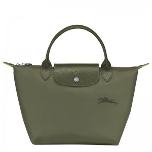 Sac a Main Longchamp Le Pliage Green S Femme Vert | 8195-CQDEL