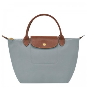 Sac a Main Longchamp Le Pliage Original S Femme Grise | 2316-SWIOA