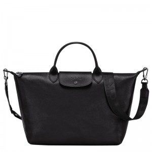 Sac a Main Longchamp Le Pliage Xtra L Femme Noir | 9486-QGHDJ