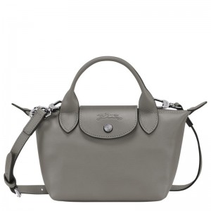 Sac a Main Longchamp Le Pliage Xtra XS Femme Grise | 8470-OAZJT