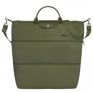 Sac de Voyage Longchamp Le Pliage Green expandable Femme Vert | 5023-RNWAF