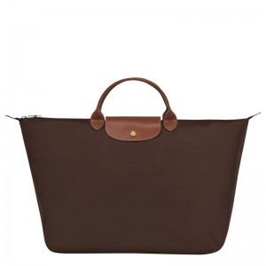 Sac de Voyage Longchamp Le Pliage Original S Femme Marron | 8052-SYFHR