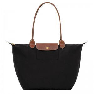 Sacs Fourre Tout Longchamp Le Pliage Original L Femme Noir | 3289-KXBHZ