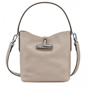 Sacs Seau Longchamp Roseau Essential XS Femme Grise | 3951-ENQUG