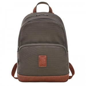 Sacs à Dos Longchamp Boxford Homme Marron | 9302-ELOVP