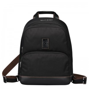 Sacs à Dos Longchamp Boxford Homme Noir | 7389-JCZBT