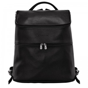 Sacs à Dos Longchamp Le Foulonné Homme Noir | 6978-FODBV