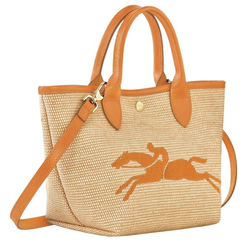 Basket Bag Longchamp Le Panier Pliage S Femme Abricot Orange | 0824-WQHXP