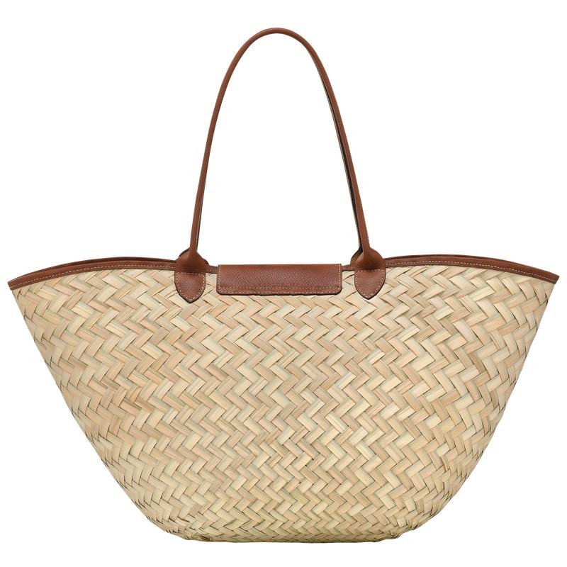 Basket Bag Longchamp Le Panier Pliage XL Femme Marron | 9248-IRNHT