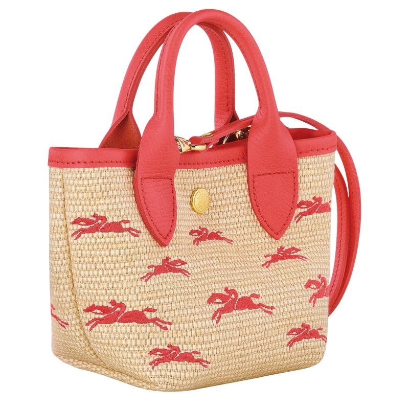 Basket Bag Longchamp Le Panier Pliage XS Femme Rouge | 3914-OCBZQ