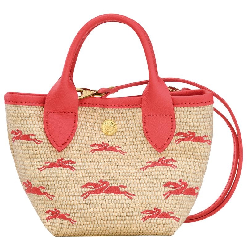 Basket Bag Longchamp Le Panier Pliage XS Femme Rouge | 3914-OCBZQ