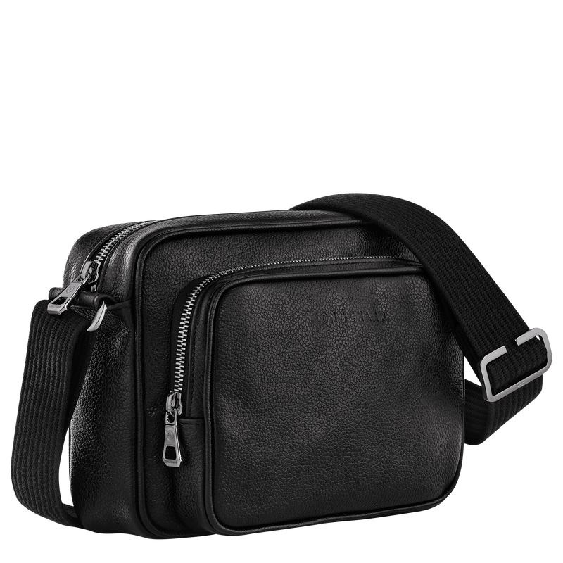 Camera Bag Longchamp Le Foulonné S Homme Noir | 1526-RZJTV