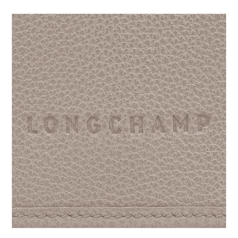 Clutch Longchamp Le Foulonné XS Femme Grise | 1586-DNAYM