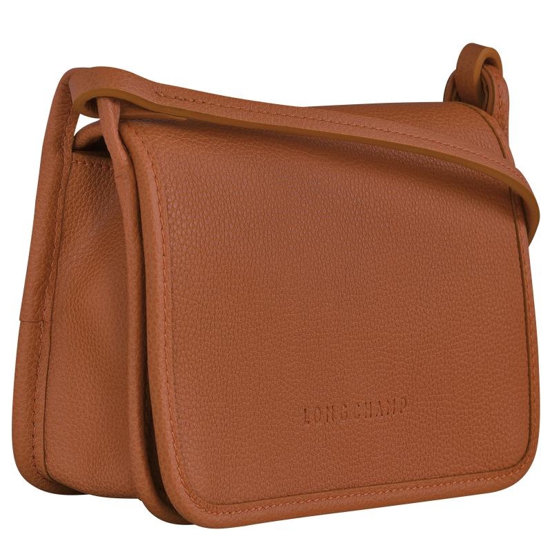 Clutch Longchamp Le Foulonné XS Femme Marron | 7321-FXVNE