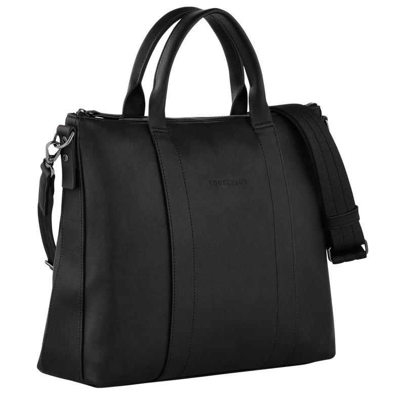 Mallette Longchamp 3D Femme Noir | 0957-DZIHA