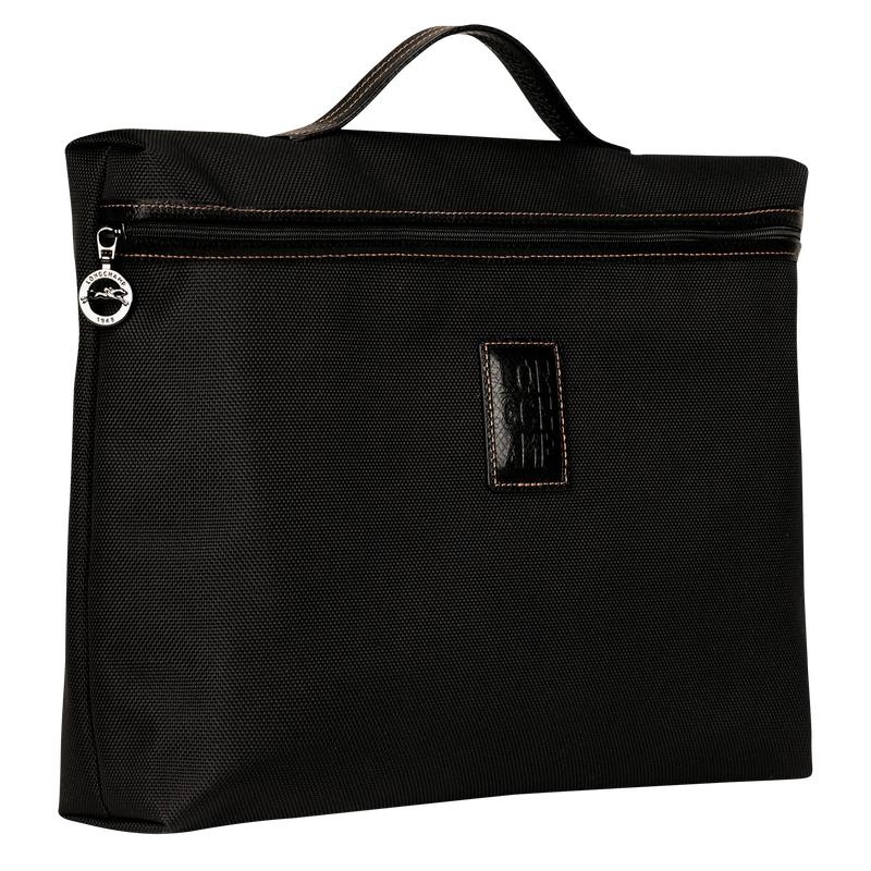 Mallette Longchamp Boxford S Homme Noir | 0391-WZKYA