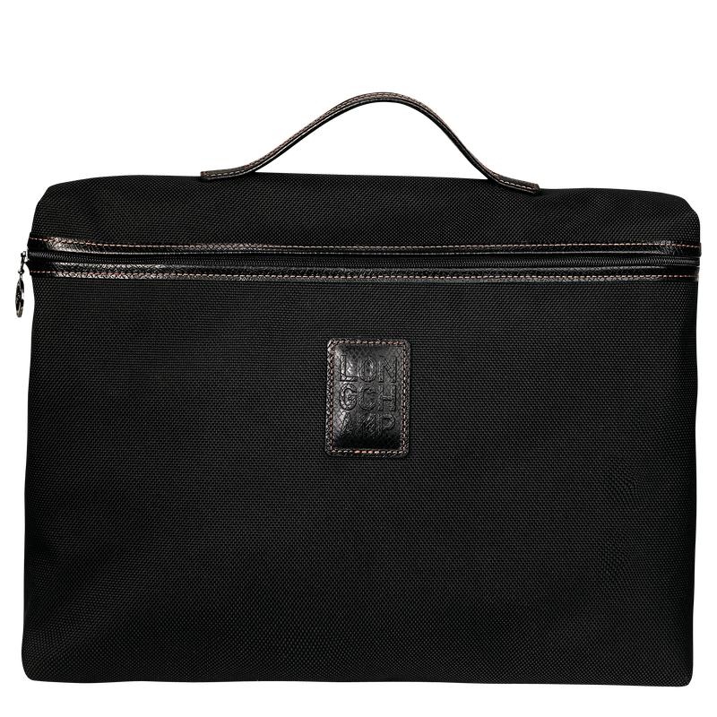 Mallette Longchamp Boxford S Homme Noir | 0391-WZKYA