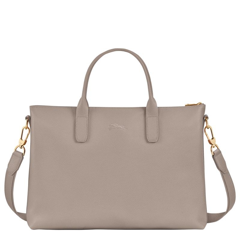 Mallette Longchamp Le Foulonné S Femme Grise | 8516-AYFSX