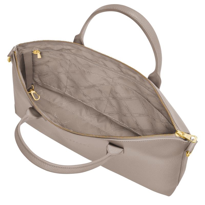 Mallette Longchamp Le Foulonné S Femme Grise | 8516-AYFSX