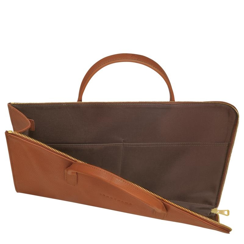 Mallette Longchamp Le Foulonné S Femme Marron | 9736-APFWT